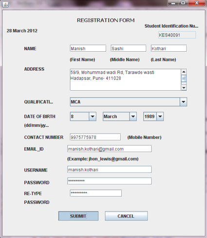 Knowledge Evaluator Software Project in Java with Source Code and ...