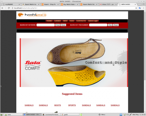 Online Shoes Market Project in PHP with Source Code and Report ...