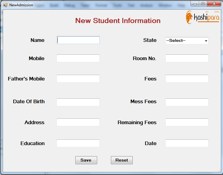 online hostel management system project in vb