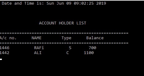 Bank Management Project in C/C++ with Source Code and Report [ download ...