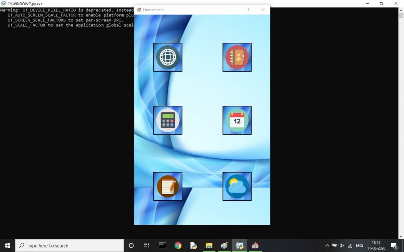 VIRTUAL PHONE APPLICATION Project in Python with Source Code and Report ...