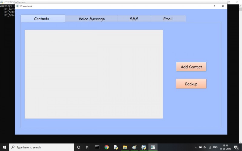VIRTUAL PHONE APPLICATION Project in Python with Source Code and Report ...