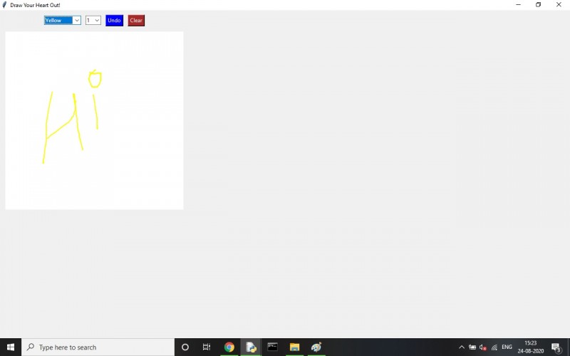 Drawing App Using Python Tinkter Project in Python with Source Code and ...