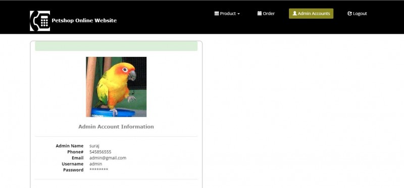 online pet shop project in php