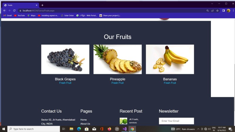 Online Apple Fruits Shop Portal Project in C# .NET with Source Code and ...